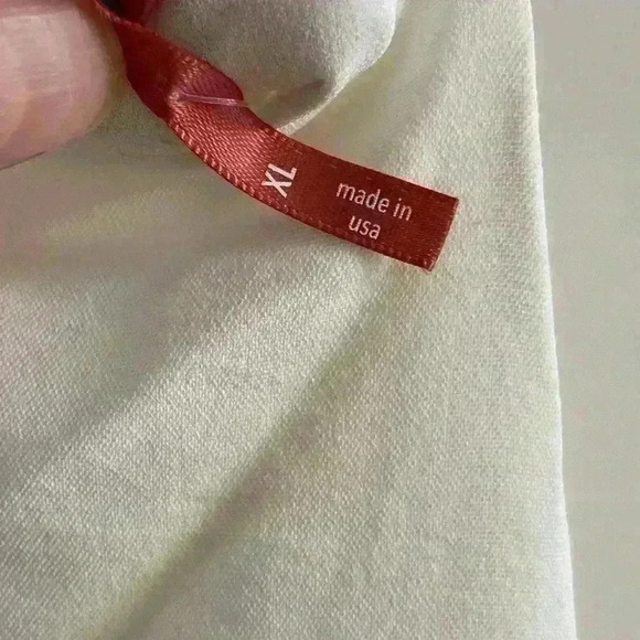 Dina‎ be white bodysuit halter top made in USA. XL. NWT - Picture 6 of 7